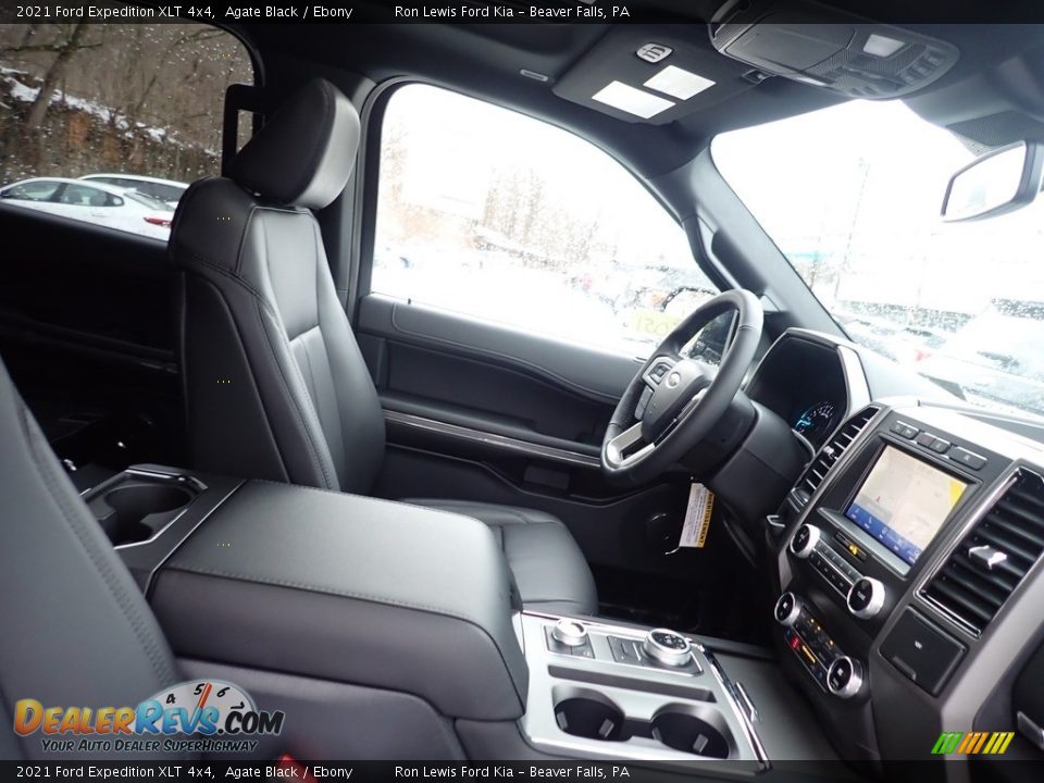 2021 Ford Expedition XLT 4x4 Agate Black / Ebony Photo #10
