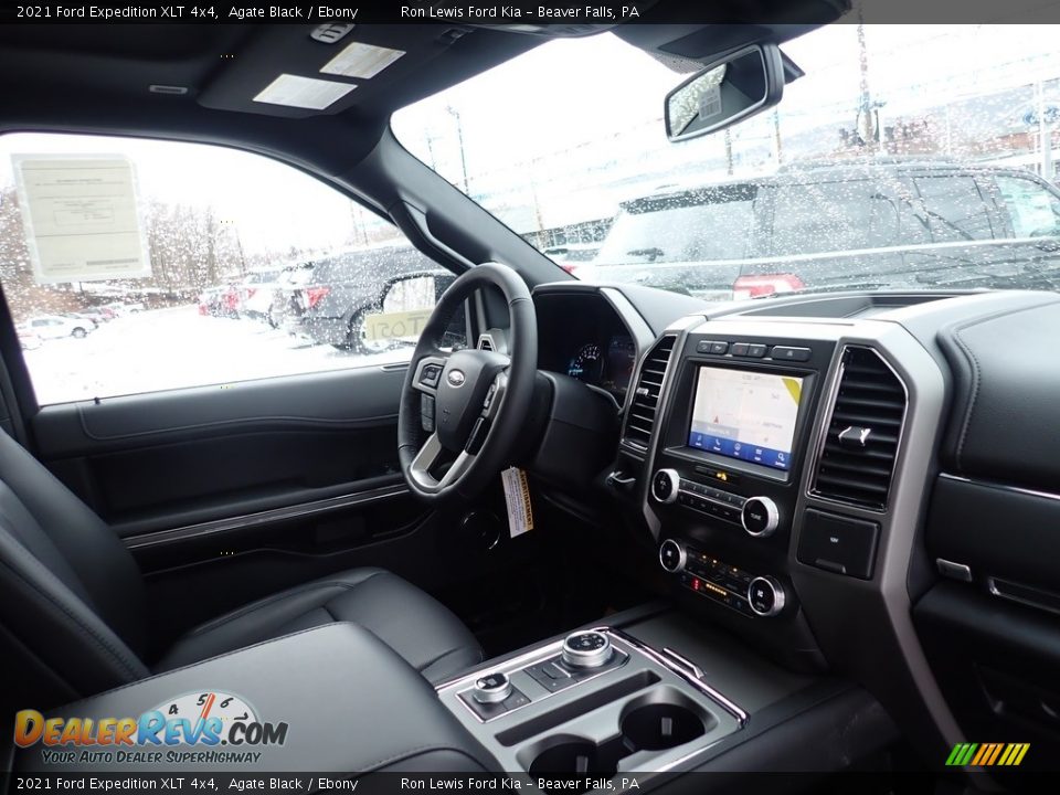 2021 Ford Expedition XLT 4x4 Agate Black / Ebony Photo #11