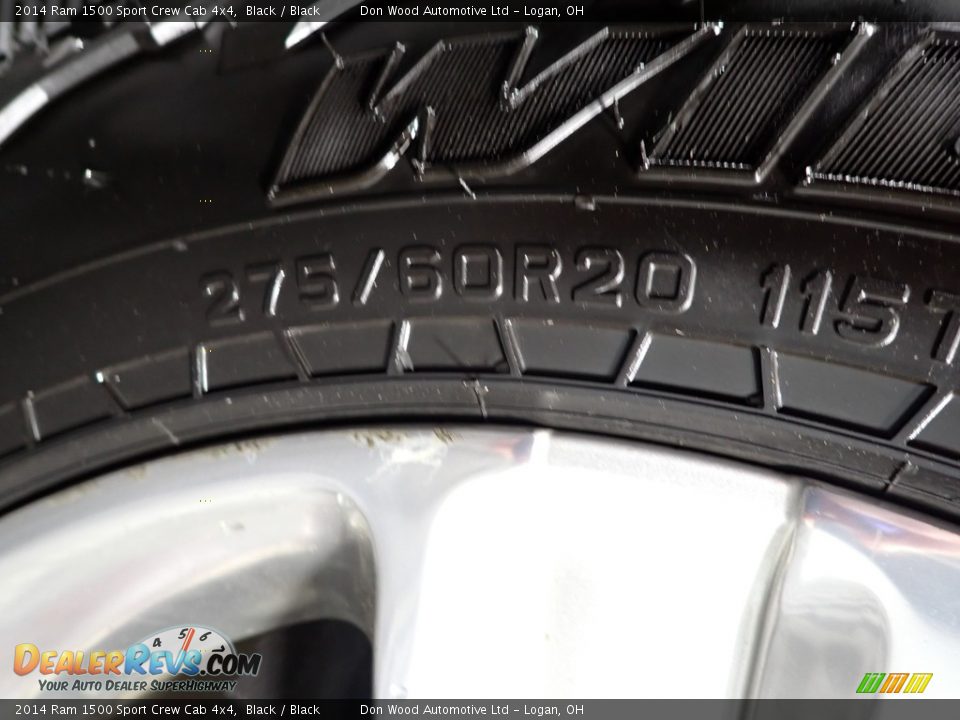 2014 Ram 1500 Sport Crew Cab 4x4 Black / Black Photo #21