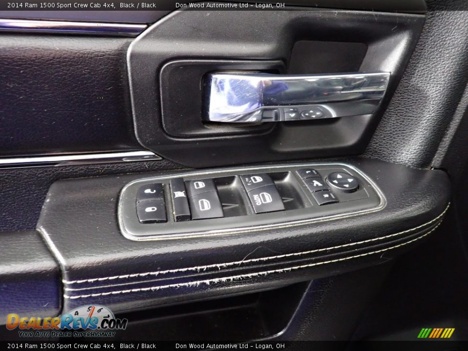 2014 Ram 1500 Sport Crew Cab 4x4 Black / Black Photo #23