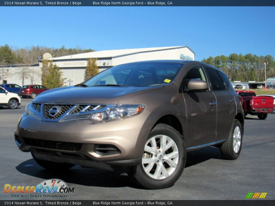 2014 Nissan Murano S Tinted Bronze / Beige Photo #1