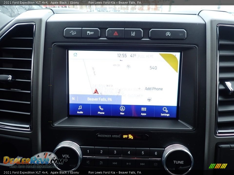 2021 Ford Expedition XLT 4x4 Agate Black / Ebony Photo #16