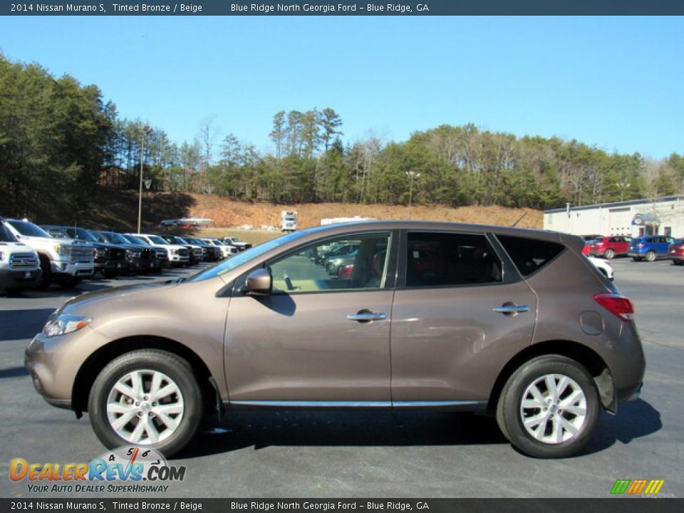 2014 Nissan Murano S Tinted Bronze / Beige Photo #2