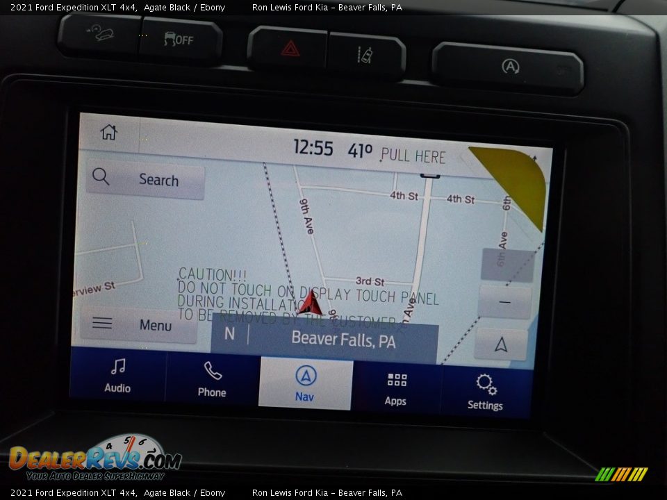 2021 Ford Expedition XLT 4x4 Agate Black / Ebony Photo #17