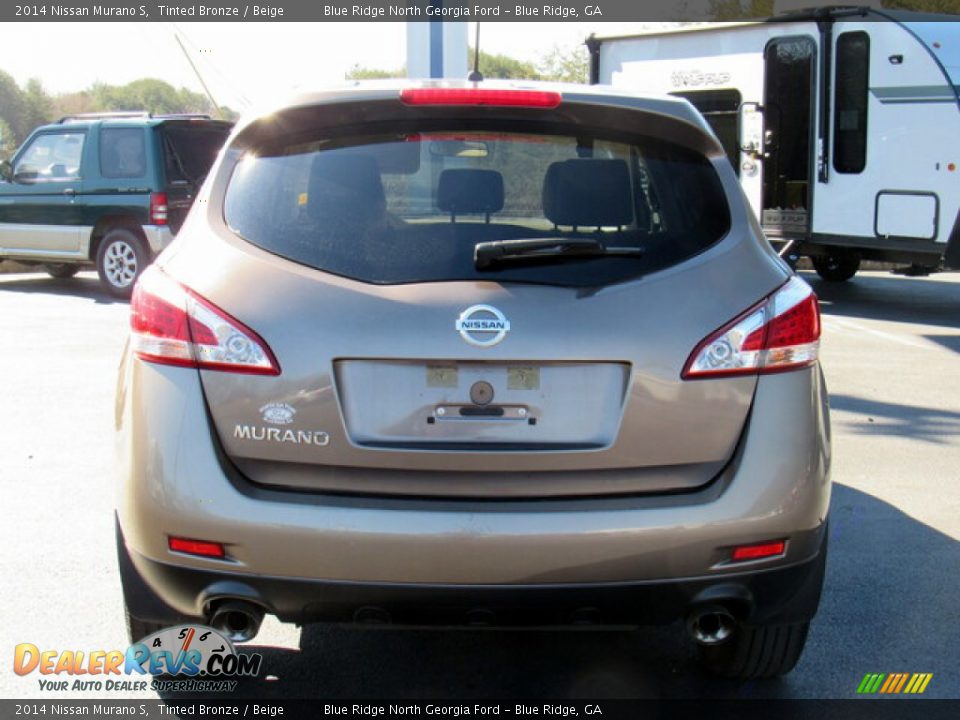 2014 Nissan Murano S Tinted Bronze / Beige Photo #4