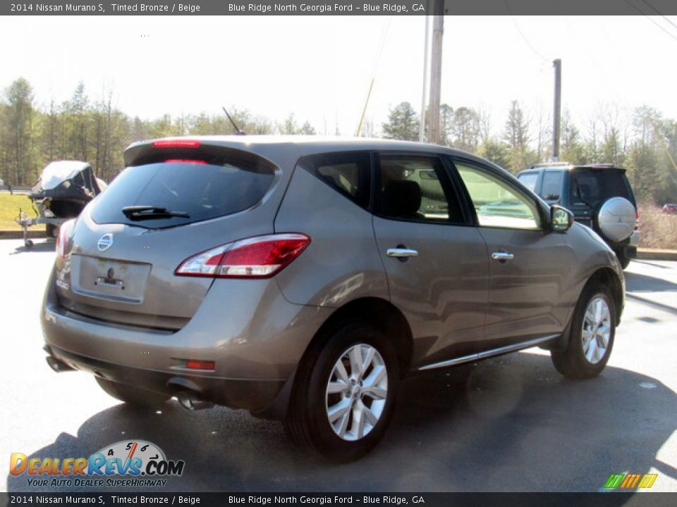 2014 Nissan Murano S Tinted Bronze / Beige Photo #5