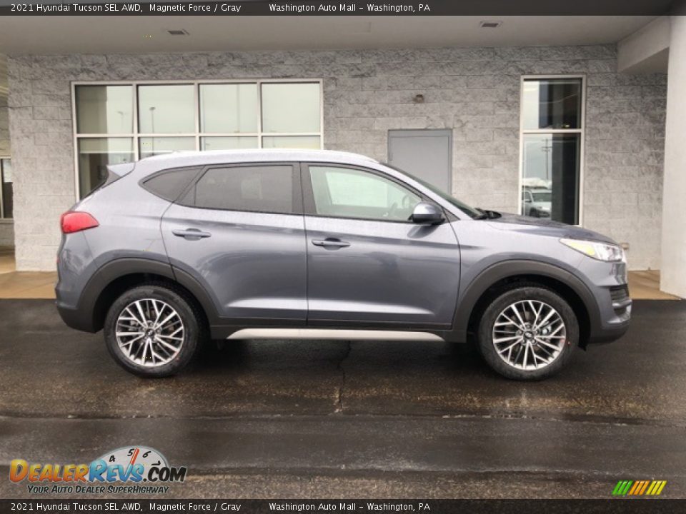 2021 Hyundai Tucson SEL AWD Magnetic Force / Gray Photo #2