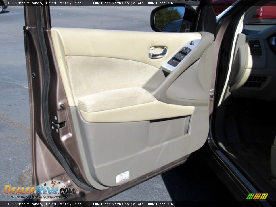 2014 Nissan Murano S Tinted Bronze / Beige Photo #10
