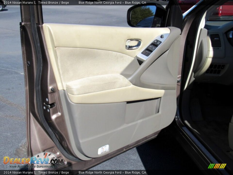 2014 Nissan Murano S Tinted Bronze / Beige Photo #10