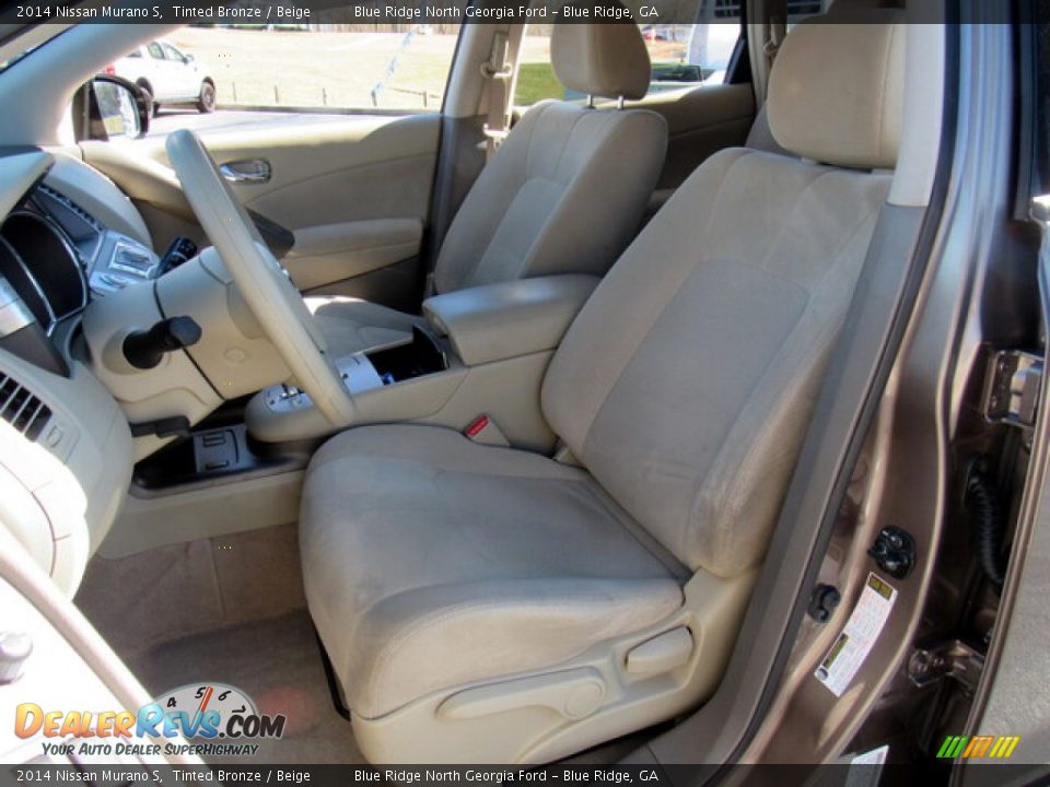 2014 Nissan Murano S Tinted Bronze / Beige Photo #11