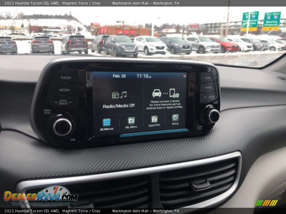 2021 Hyundai Tucson SEL AWD Magnetic Force / Gray Photo #7