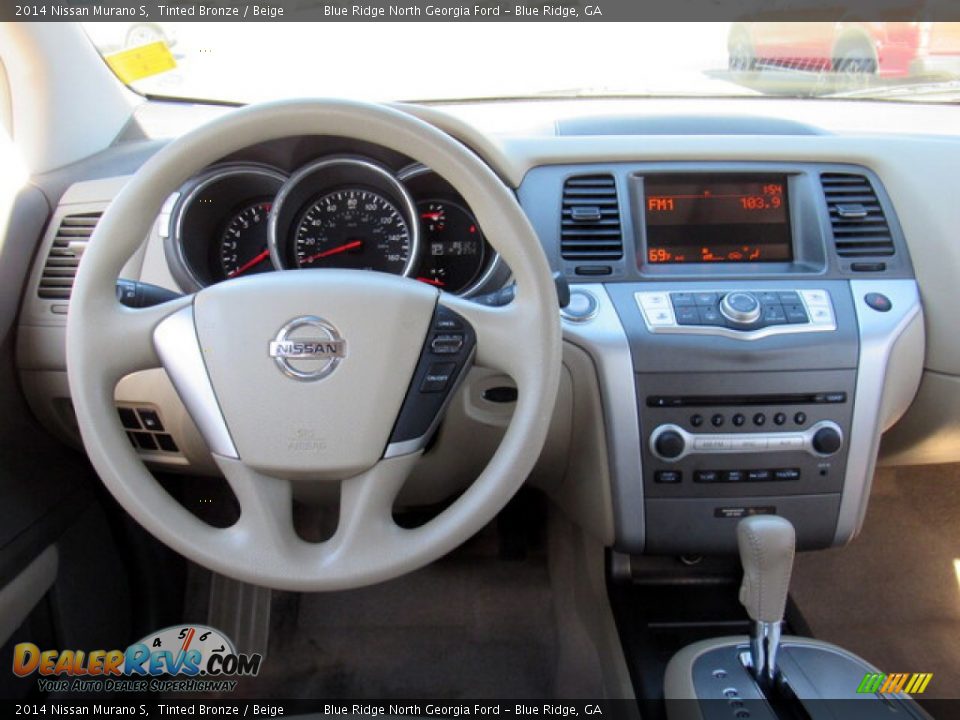 2014 Nissan Murano S Tinted Bronze / Beige Photo #15