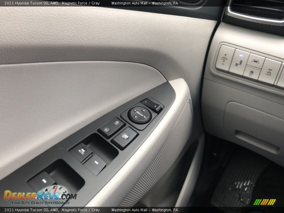 2021 Hyundai Tucson SEL AWD Magnetic Force / Gray Photo #14