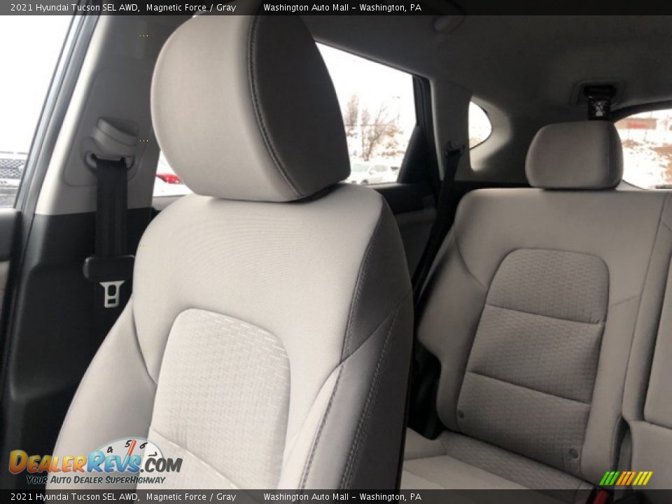 2021 Hyundai Tucson SEL AWD Magnetic Force / Gray Photo #16