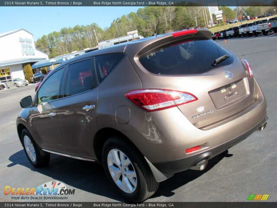 2014 Nissan Murano S Tinted Bronze / Beige Photo #27