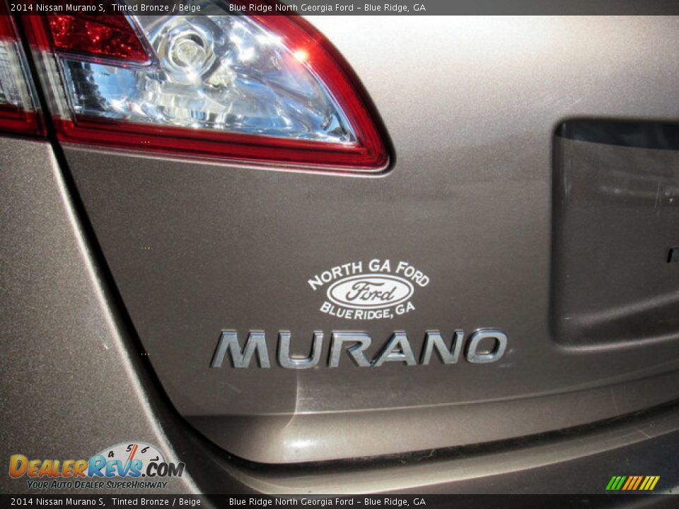 2014 Nissan Murano S Tinted Bronze / Beige Photo #28