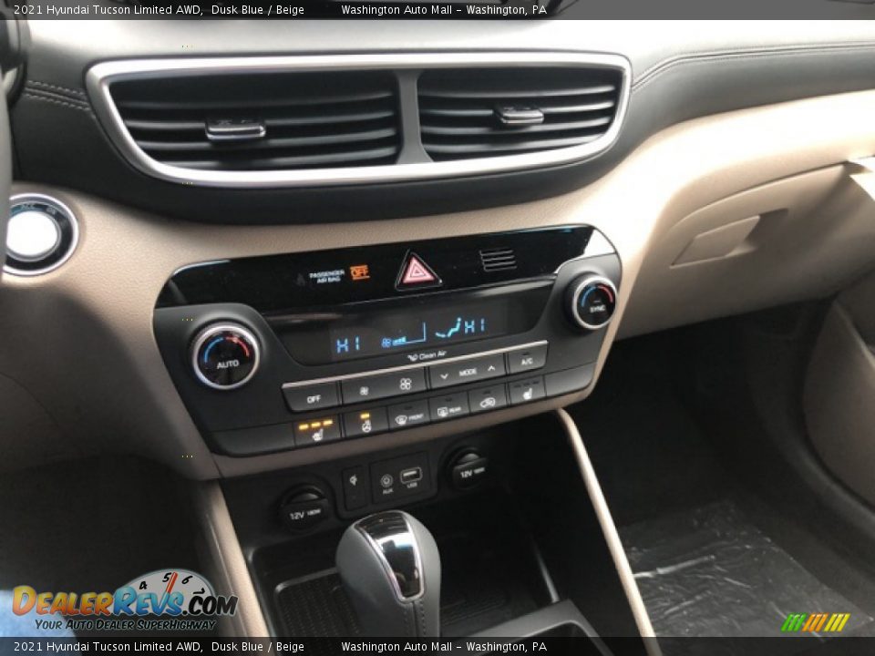 2021 Hyundai Tucson Limited AWD Dusk Blue / Beige Photo #8