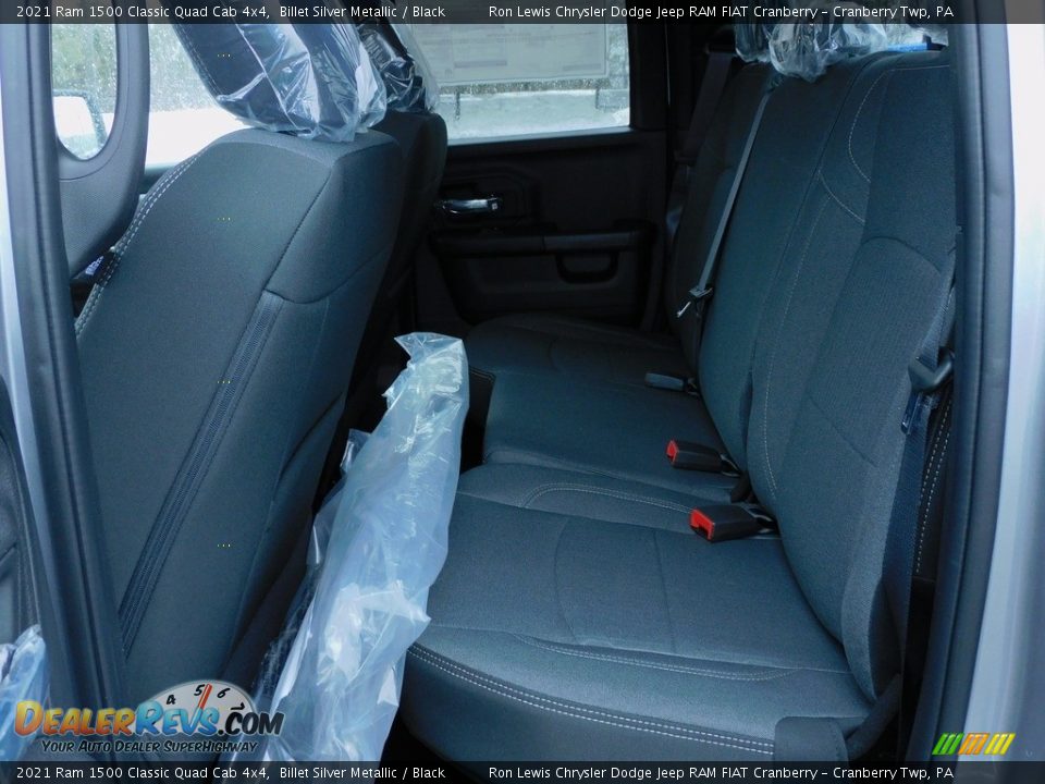 2021 Ram 1500 Classic Quad Cab 4x4 Billet Silver Metallic / Black Photo #13