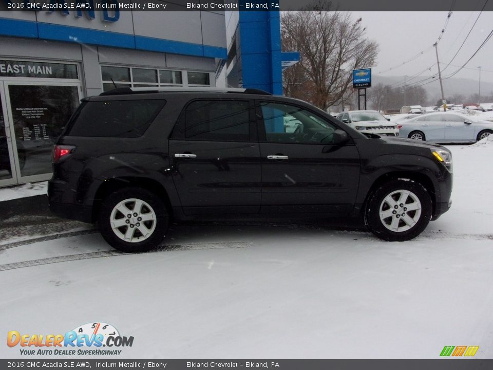 2016 GMC Acadia SLE AWD Iridium Metallic / Ebony Photo #2