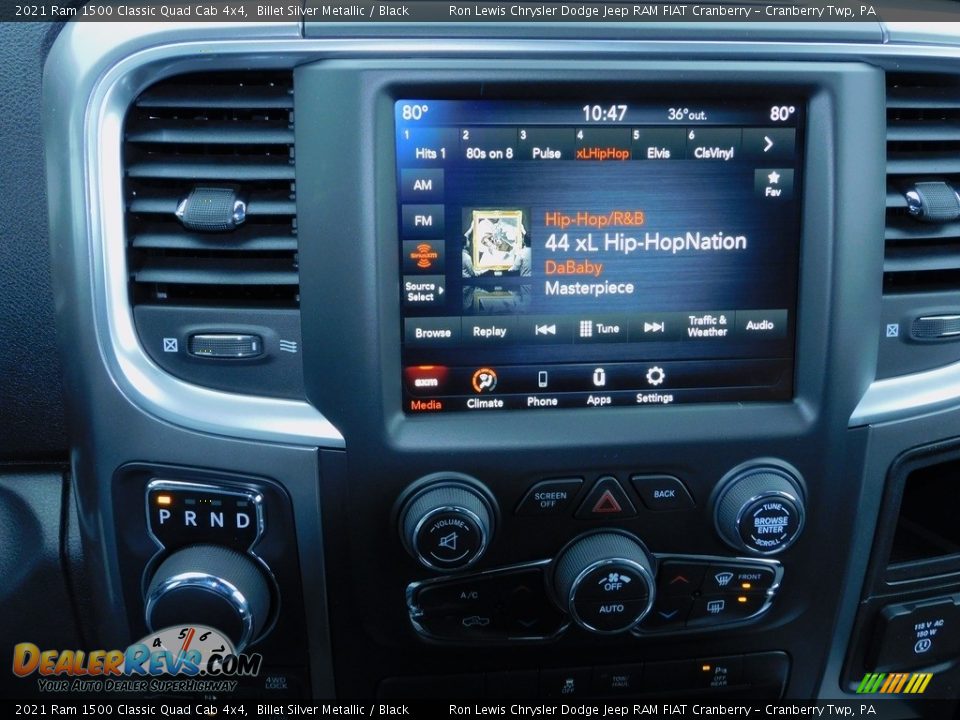 2021 Ram 1500 Classic Quad Cab 4x4 Billet Silver Metallic / Black Photo #16