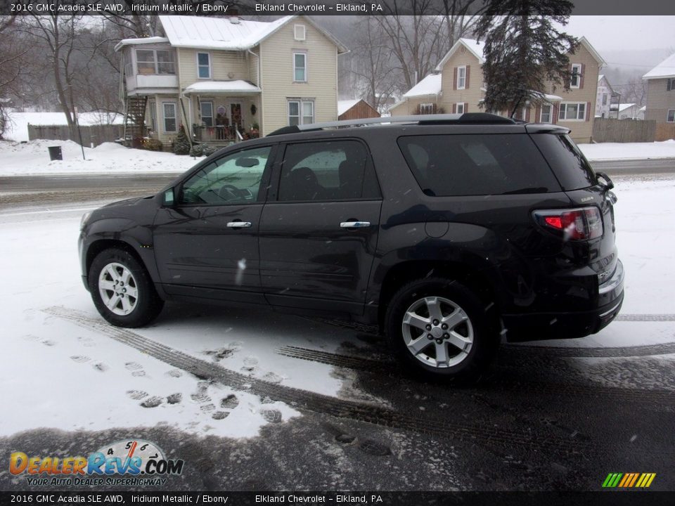 2016 GMC Acadia SLE AWD Iridium Metallic / Ebony Photo #5