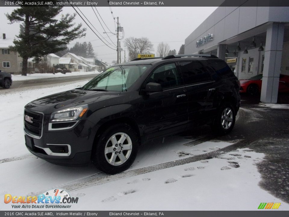 2016 GMC Acadia SLE AWD Iridium Metallic / Ebony Photo #6