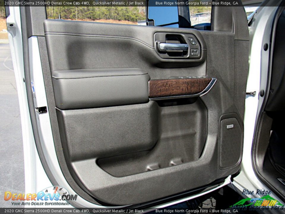 2020 GMC Sierra 2500HD Denali Crew Cab 4WD Quicksilver Metallic / Jet Black Photo #10