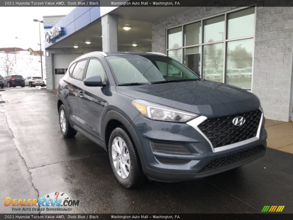 2021 Hyundai Tucson Value AWD Dusk Blue / Black Photo #1