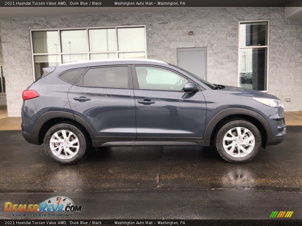 2021 Hyundai Tucson Value AWD Dusk Blue / Black Photo #2