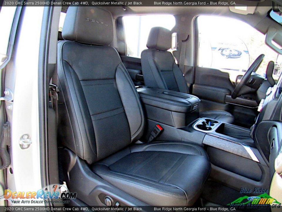 2020 GMC Sierra 2500HD Denali Crew Cab 4WD Quicksilver Metallic / Jet Black Photo #12