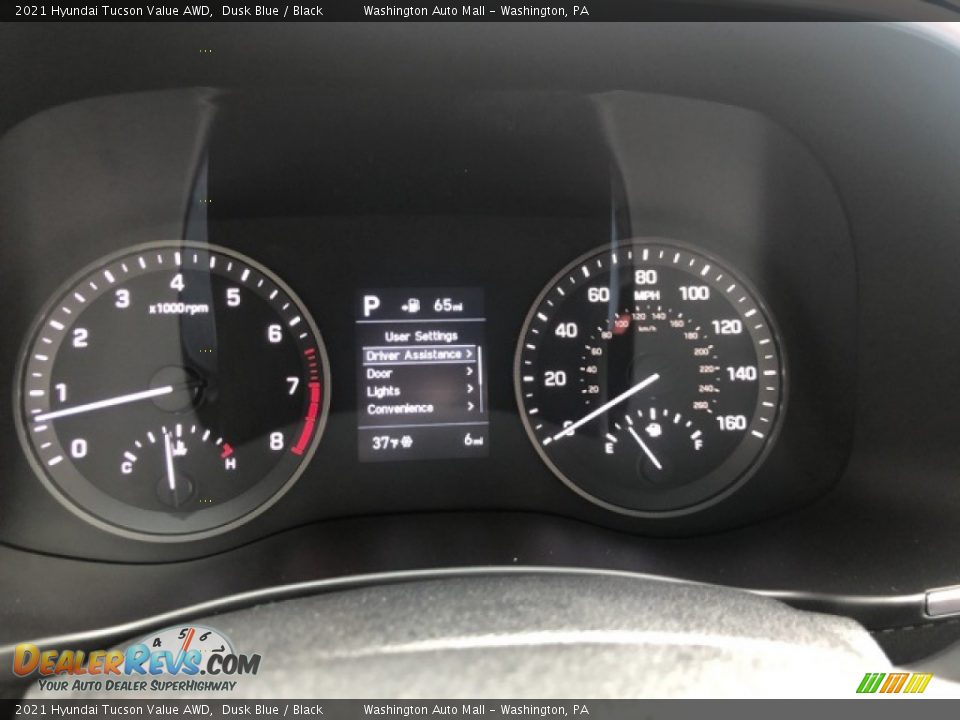 2021 Hyundai Tucson Value AWD Dusk Blue / Black Photo #5