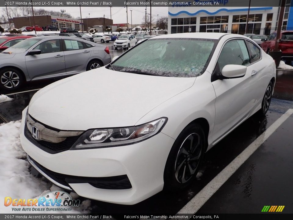 2017 Honda Accord LX-S Coupe White Orchid Pearl / Black Photo #1