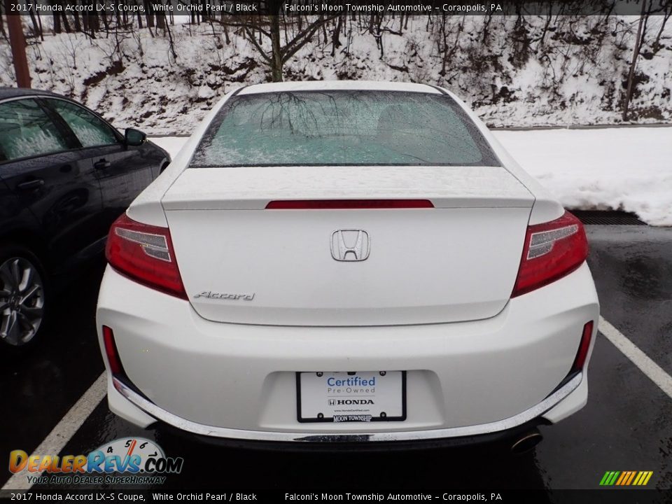 2017 Honda Accord LX-S Coupe White Orchid Pearl / Black Photo #3