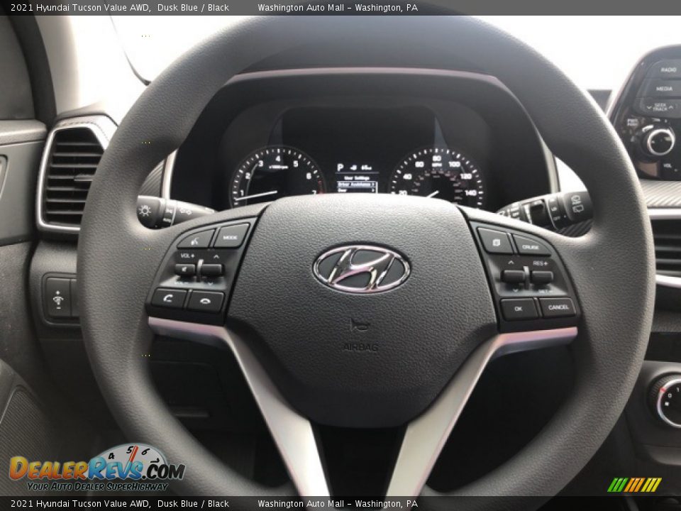 2021 Hyundai Tucson Value AWD Dusk Blue / Black Photo #10