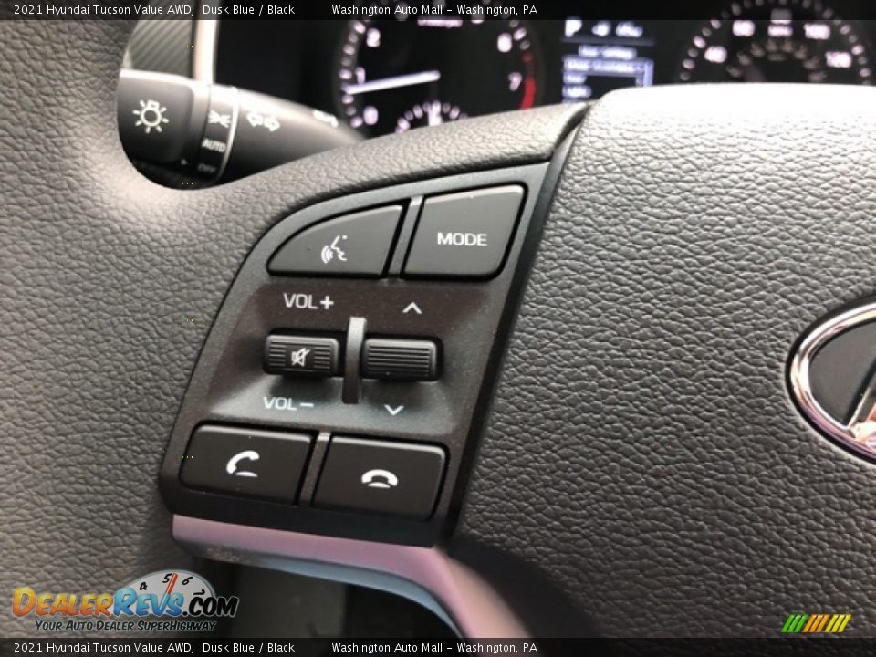 2021 Hyundai Tucson Value AWD Dusk Blue / Black Photo #11