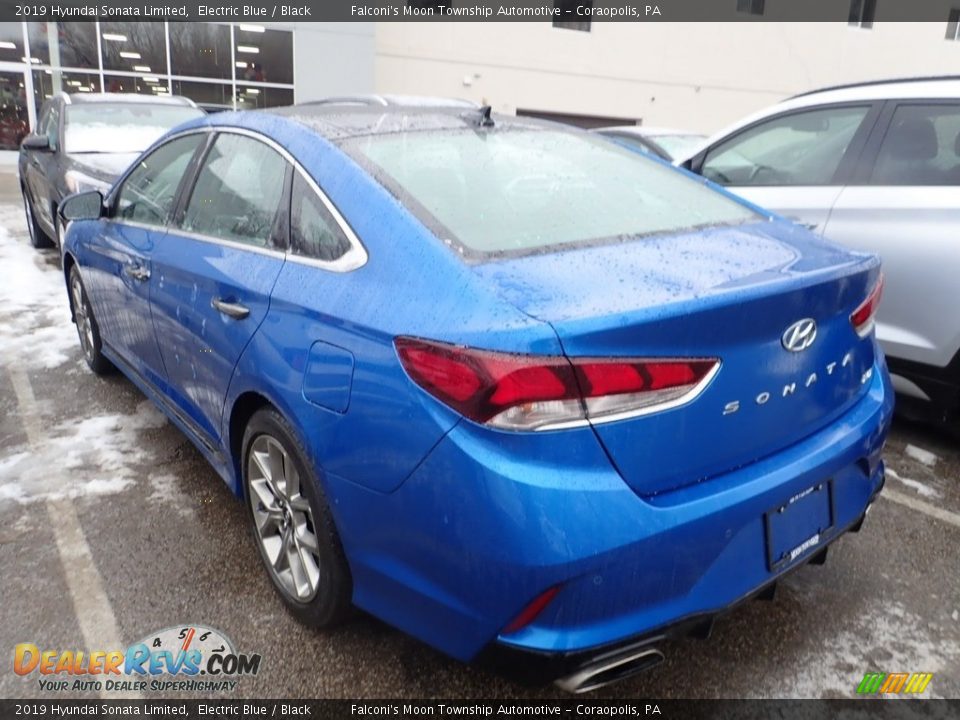 2019 Hyundai Sonata Limited Electric Blue / Black Photo #2