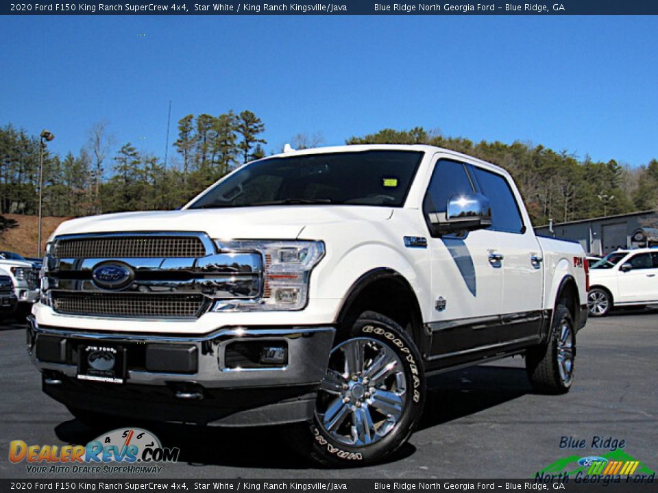 2020 Ford F150 King Ranch SuperCrew 4x4 Star White / King Ranch Kingsville/Java Photo #1