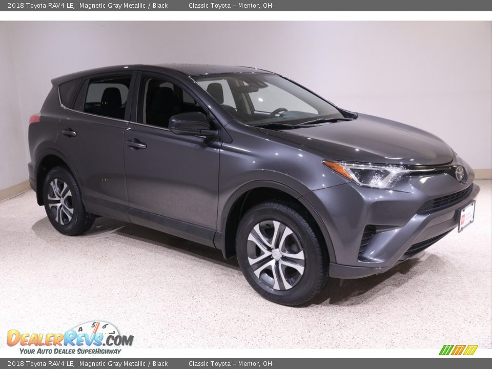 2018 Toyota RAV4 LE Magnetic Gray Metallic / Black Photo #1