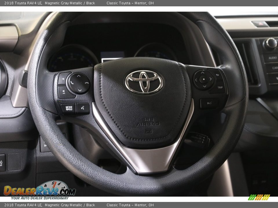 2018 Toyota RAV4 LE Magnetic Gray Metallic / Black Photo #7