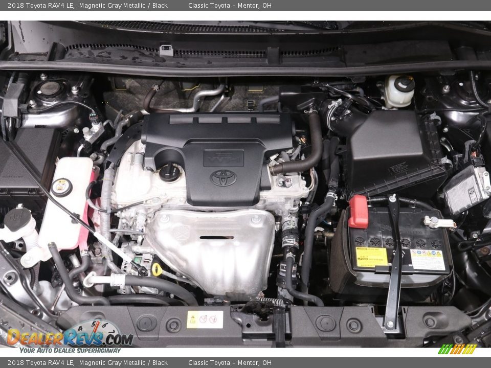 2018 Toyota RAV4 LE Magnetic Gray Metallic / Black Photo #19