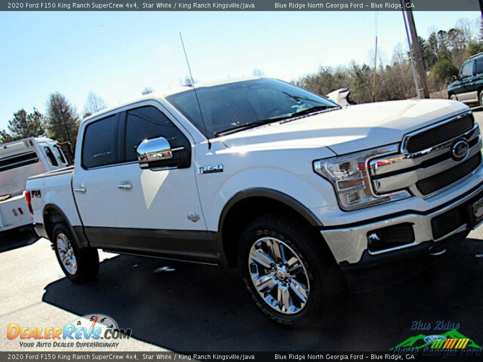 2020 Ford F150 King Ranch SuperCrew 4x4 Star White / King Ranch Kingsville/Java Photo #30