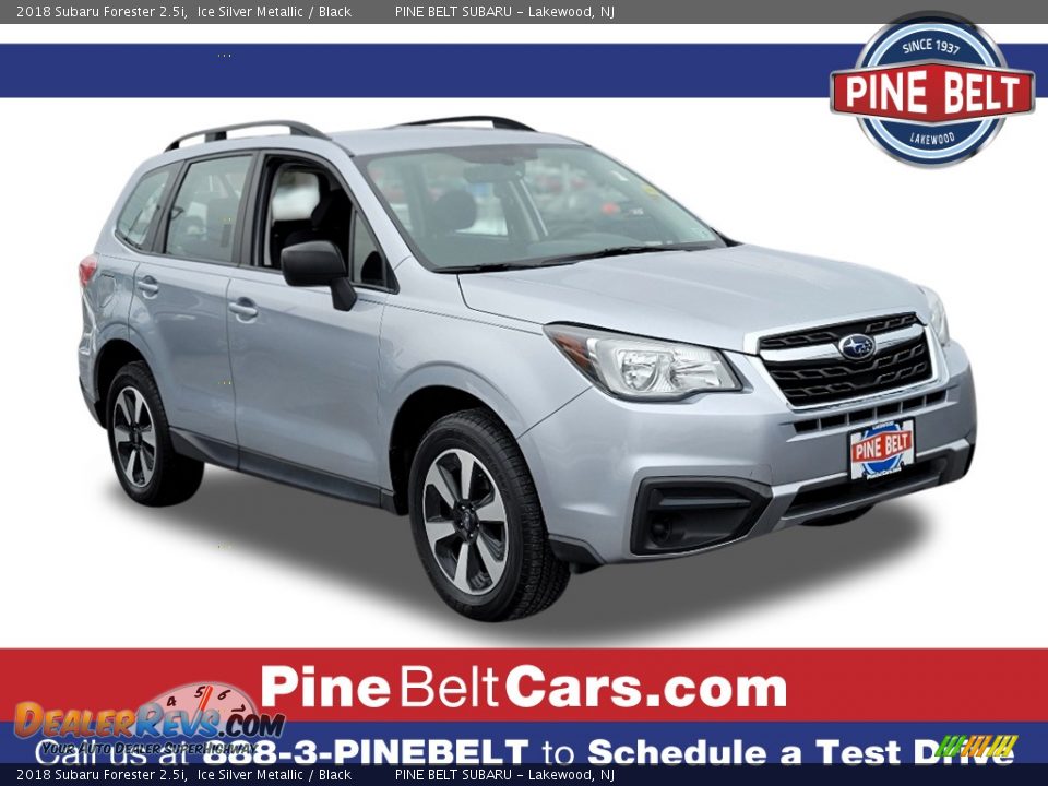 2018 Subaru Forester 2.5i Ice Silver Metallic / Black Photo #1