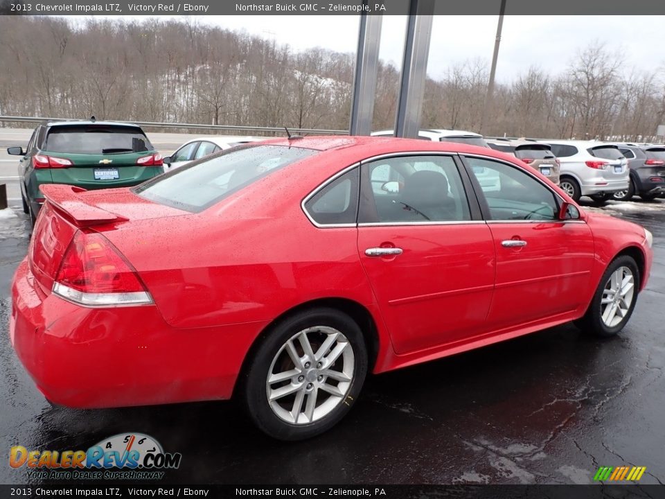 2013 Chevrolet Impala LTZ Victory Red / Ebony Photo #10