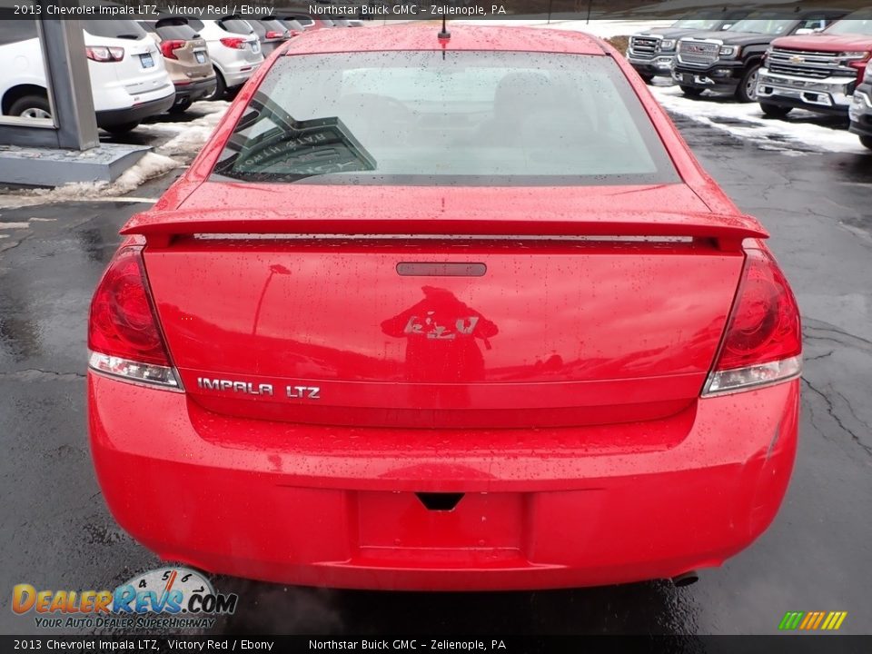 2013 Chevrolet Impala LTZ Victory Red / Ebony Photo #11