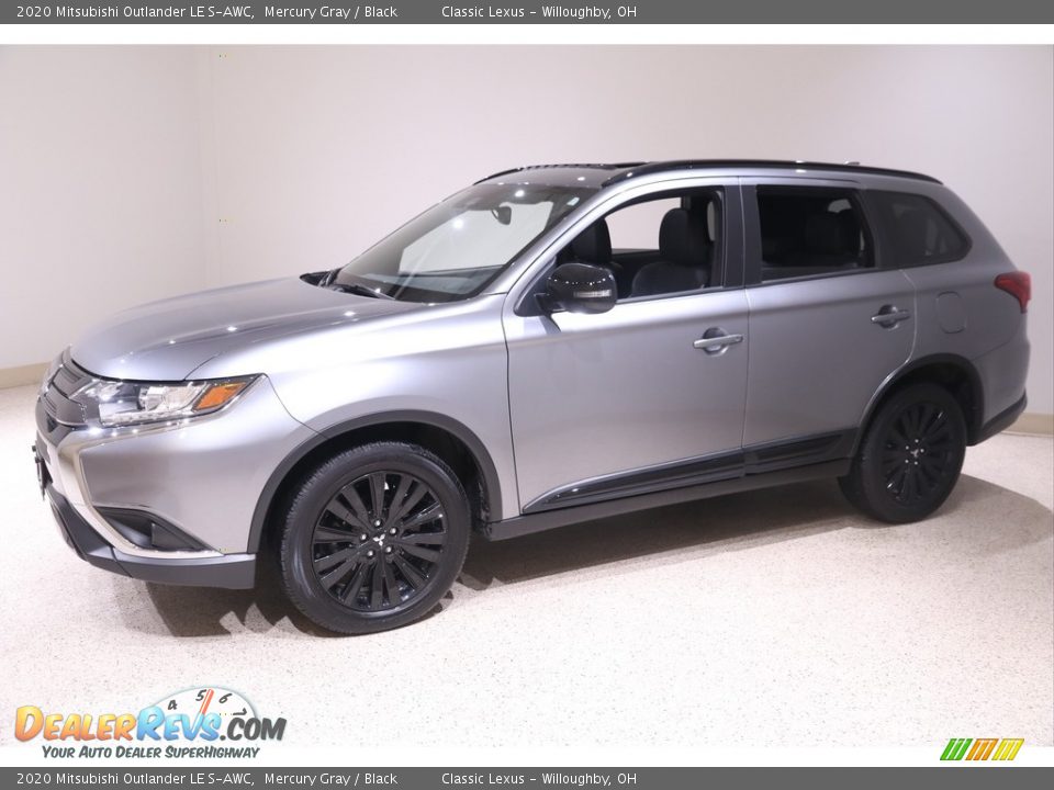 Mercury Gray 2020 Mitsubishi Outlander LE S-AWC Photo #3