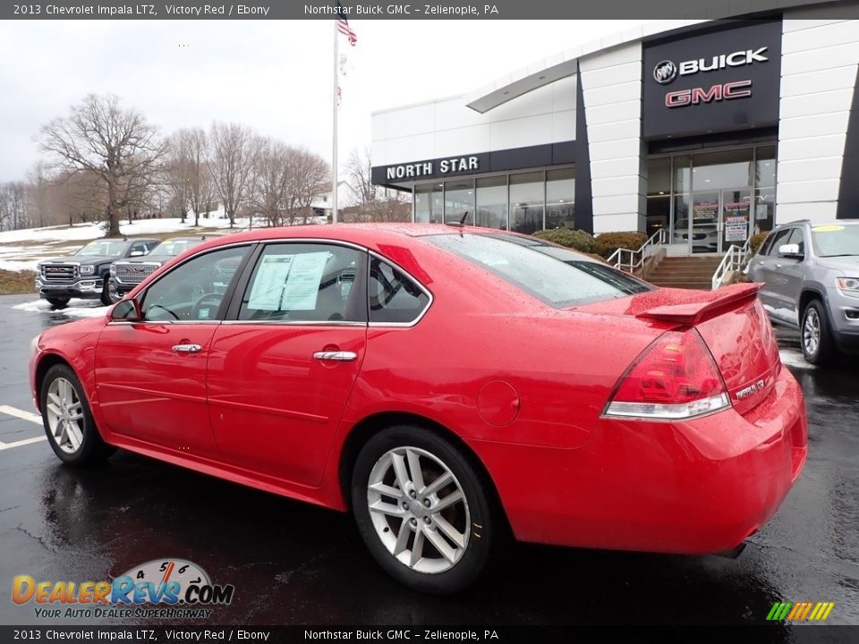 2013 Chevrolet Impala LTZ Victory Red / Ebony Photo #13