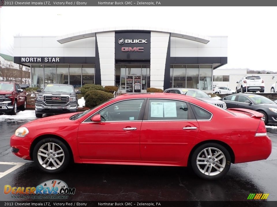 2013 Chevrolet Impala LTZ Victory Red / Ebony Photo #14