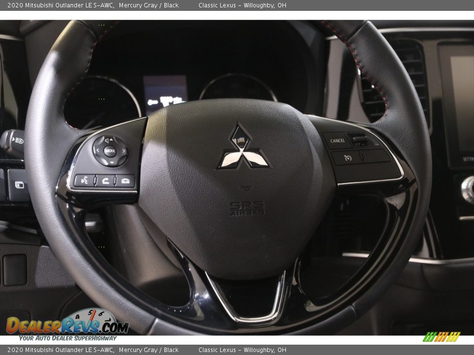 2020 Mitsubishi Outlander LE S-AWC Steering Wheel Photo #7