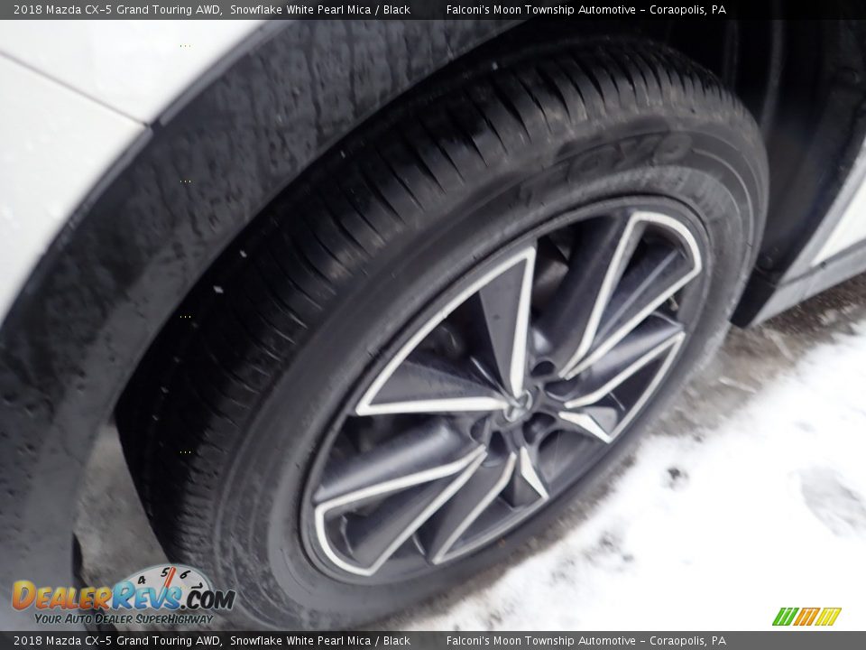 2018 Mazda CX-5 Grand Touring AWD Snowflake White Pearl Mica / Black Photo #2