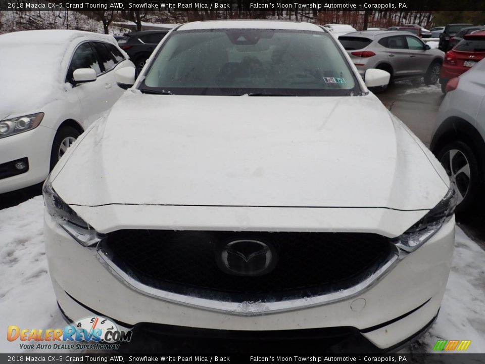 2018 Mazda CX-5 Grand Touring AWD Snowflake White Pearl Mica / Black Photo #3